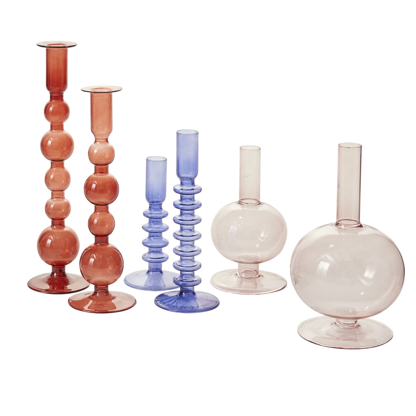 LUMINA COLL. CANDLEHOLDER SHORT