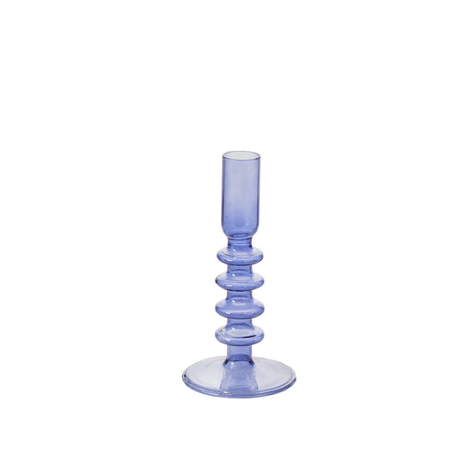 LUMINA COLL. VIOLET CANDLEHOLDER SHORT