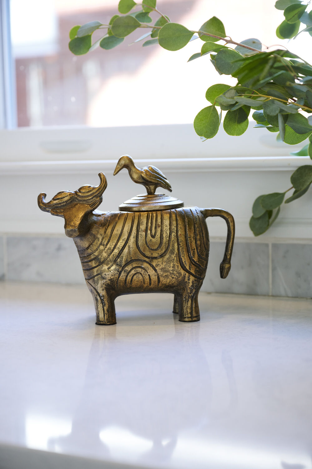 WATER BUFFALO SCULPTURE